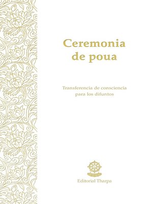 cover image of Ceremonia de poua
